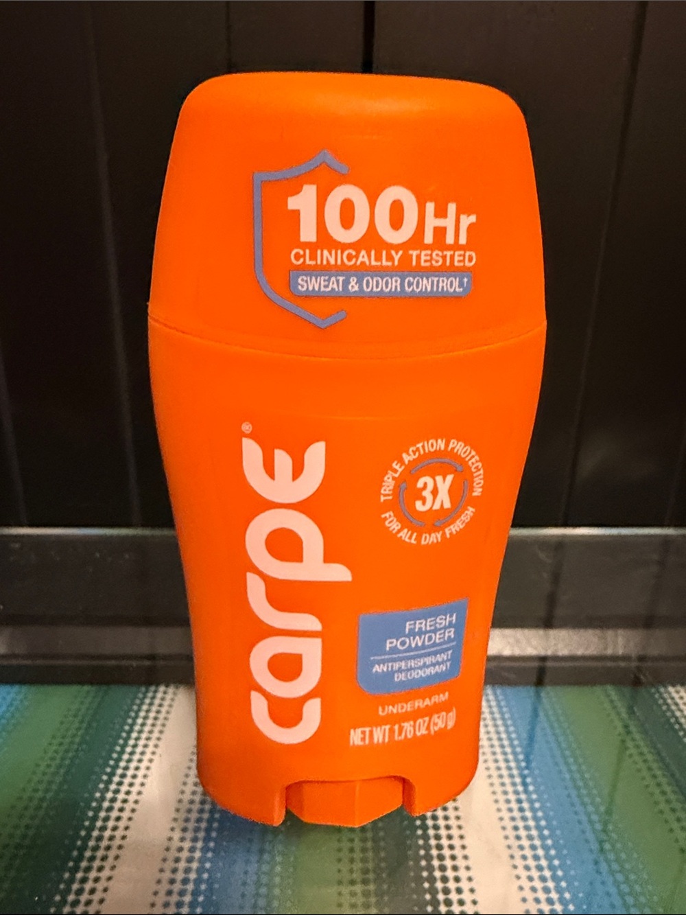 Carpe Fresh Powder Antiperspirant Deodorant Stick